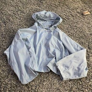 LA HEARTS cropped zip up